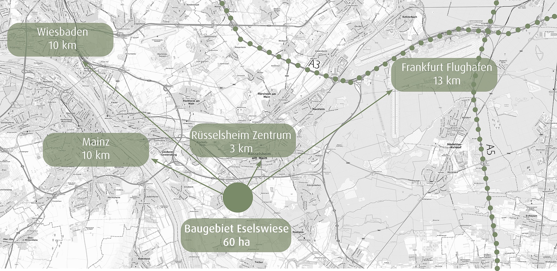 Die Eselswiese im Rhein-Main-Gebiet