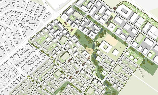 Visualisierung: Der Rahmenplan.